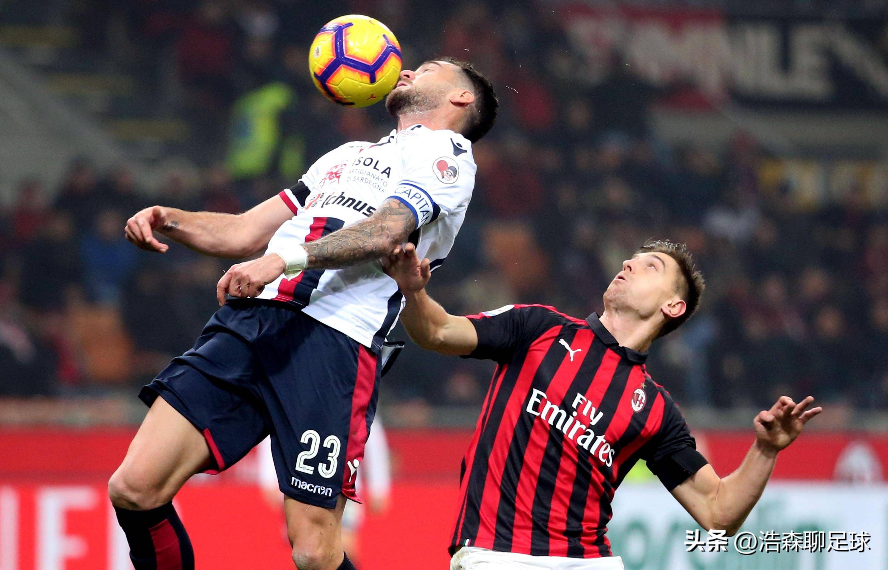 包含AC米兰客场战胜卡利亚里，继续领跑积分榜的词条